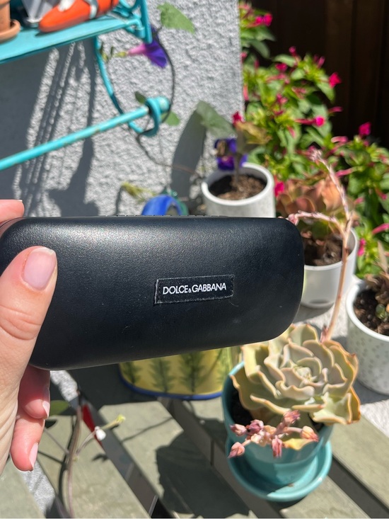 Dolce & Gabbana Accessories - Dolce & Gabbana Black Sunglasses Case with Logo